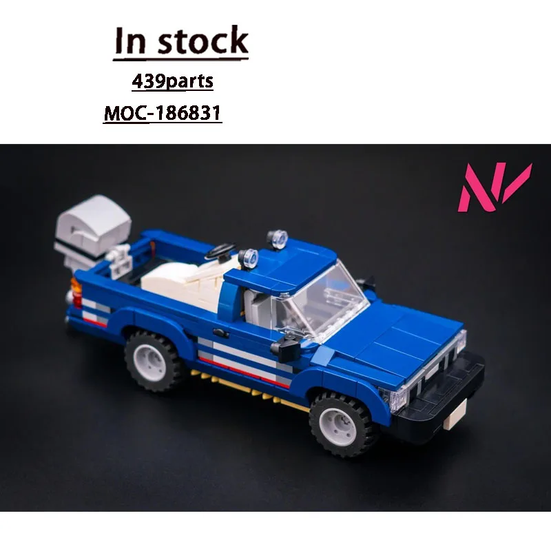 moc-186831-new-urban-style-sports-icon-supercar-racing-brick-model-439-parts-boys'-children's-birthday-building-block-toy-gift