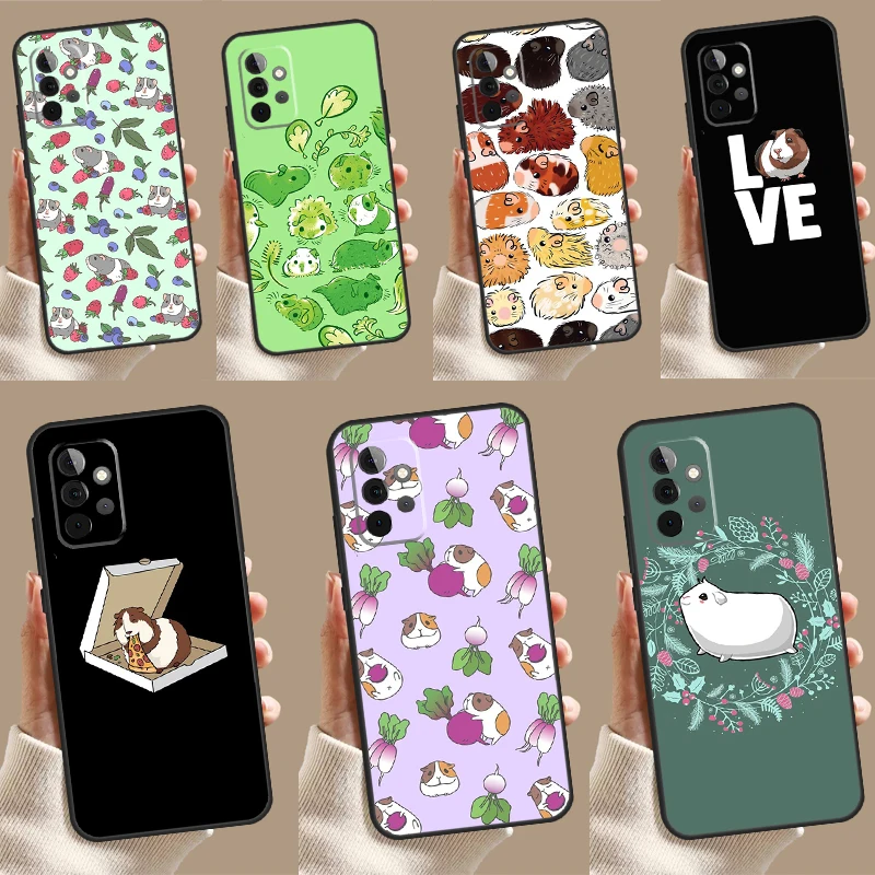 Guinea Pig Case For Samsung Galaxy A52 A32 A12 A14 A34 A54 A51 A71 A53 A33 A13 A15 A25 A35 A55 Cover