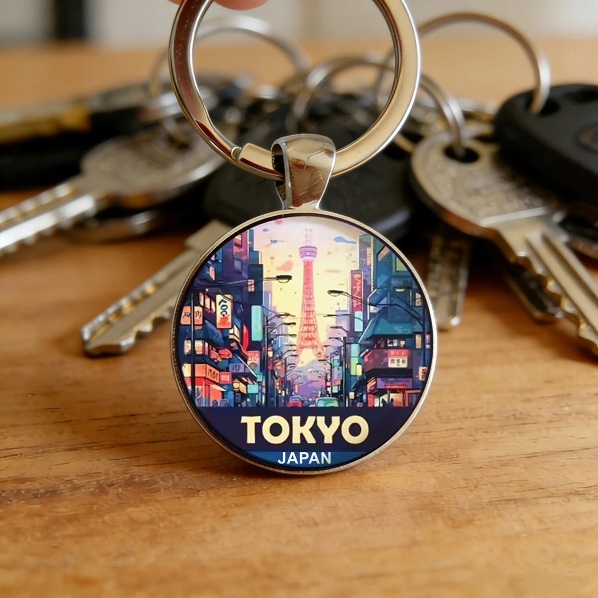 1 szt. Brelok Tokio Wieża, Bre – Car Accessories In Tokyo recenzja i cena