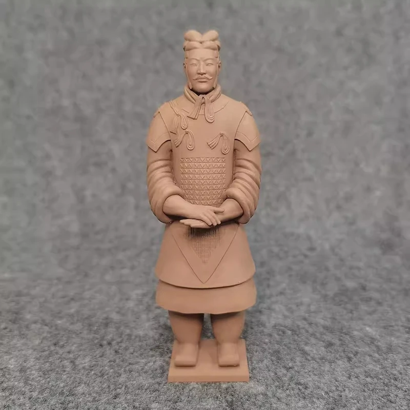 Qin Dynasty Terracotta Warriors and Horses Ornaments Ancient Chinese Soldier Models Desktop Collection Crafts