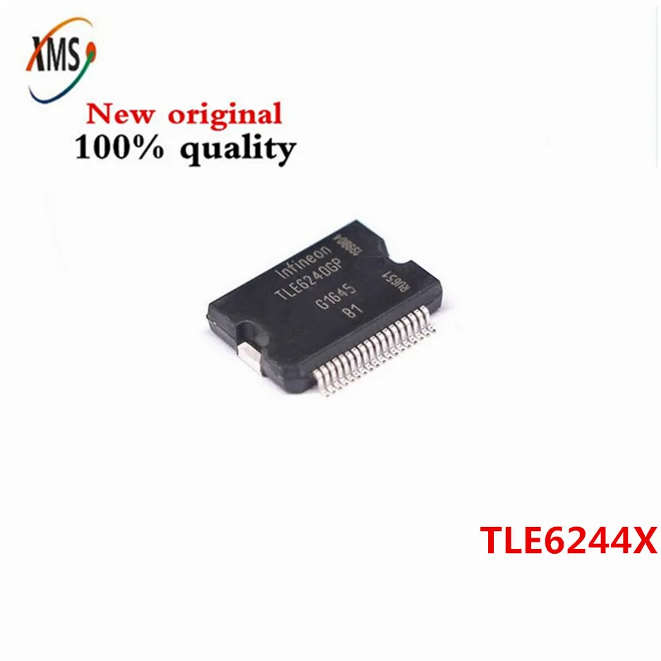 1-10PCS TLE6244X C2 TLE6244X fuel injection driver chip For Mercedes-Benz 272 car engine computer board QFP64 TLE 6244 X