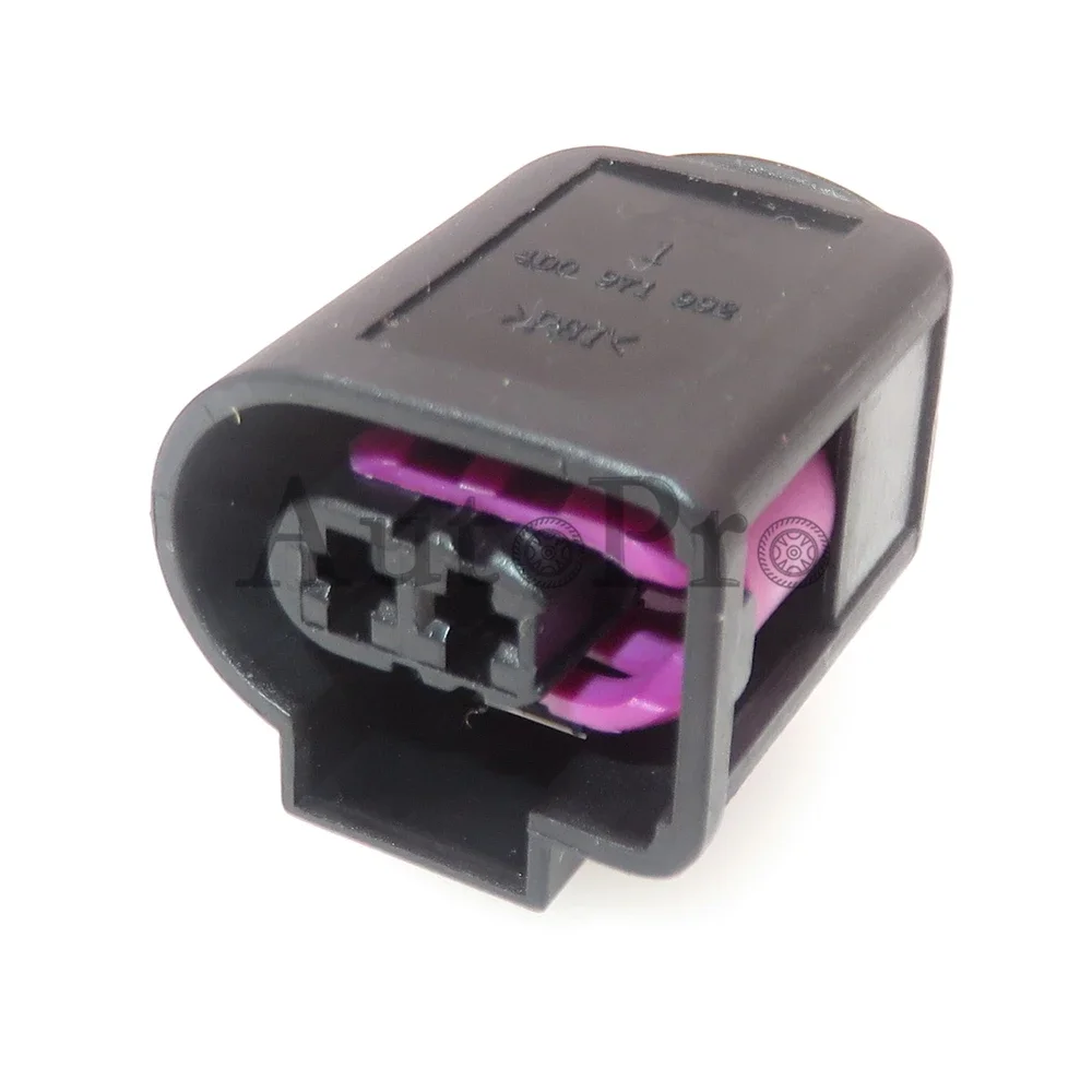1 Set 2 Hole 4D0971992 AC Assembly Car Plastic Housing Waterproof Plug Auto High Pressure Oil Pump Electric Wire Socket For Audi