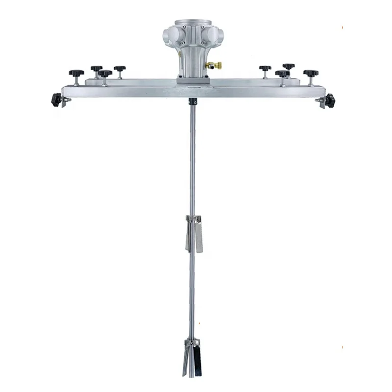 Stainless Steel Horizontal Plate Pneumatic Special Mixer Paint Mixing Machine IBC Agitator