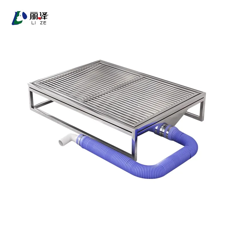 

LIZE PET Wholesale Washable Splash-proof Stainless Steel Bathroom Dog Training Toilet Tray