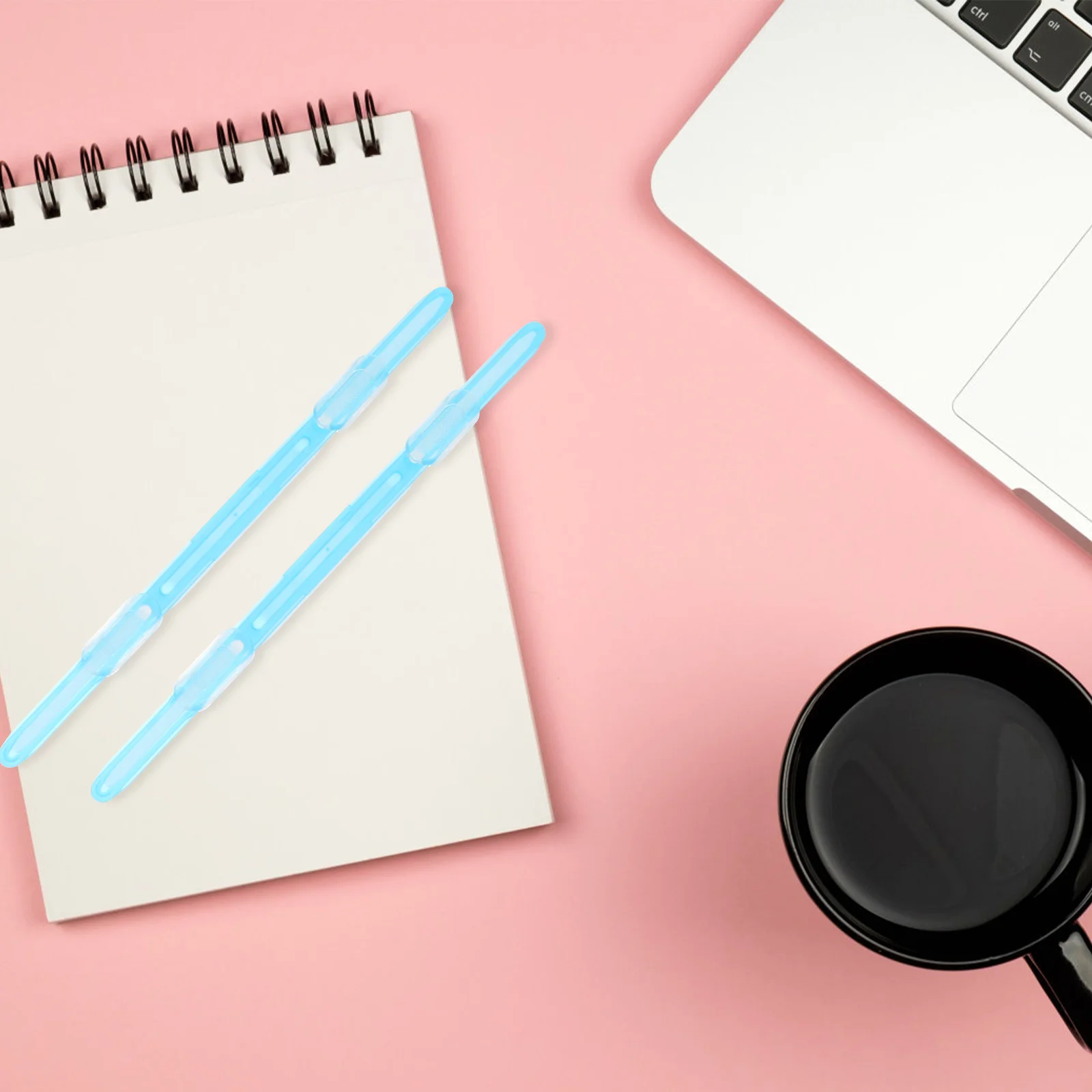 20PCS Binder Clips Plastic File Paper Storage Practical Loose Leaf Office Stationery Bookbinding Clips Ergonomic