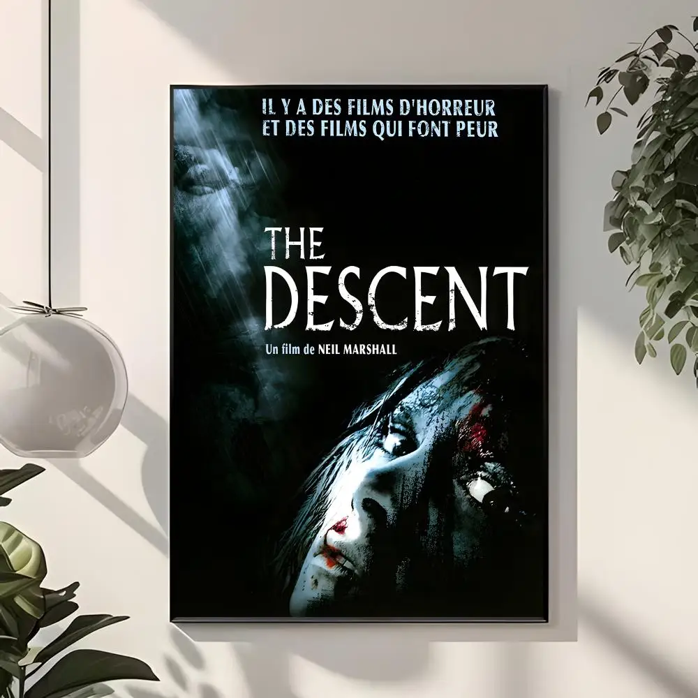Intense Horror Movie T-The Descent Poster  Classic Home Interior Design & Modern Wall Decor Art Collection