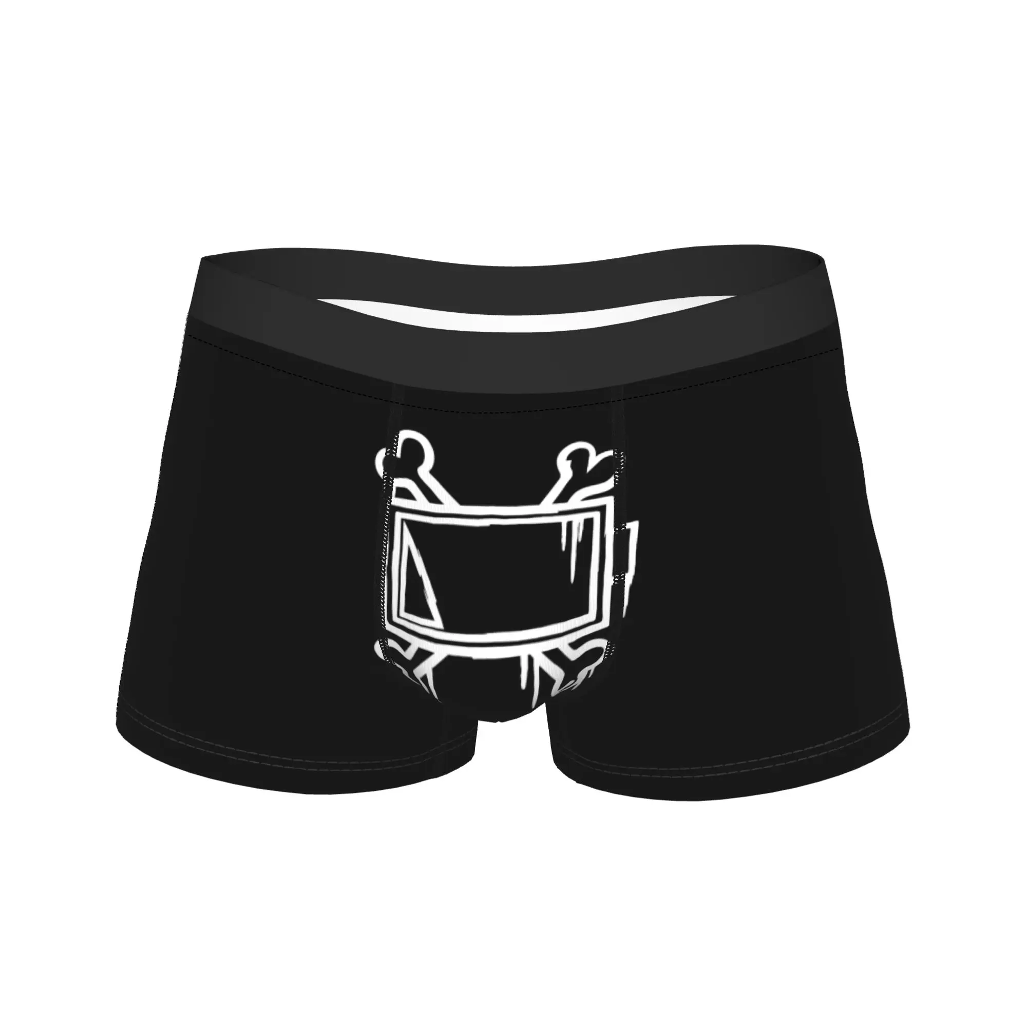 

Мужские эластичные трусы-боксеры Murder Drones с принтом, больших размеров, качественные, с рисунком