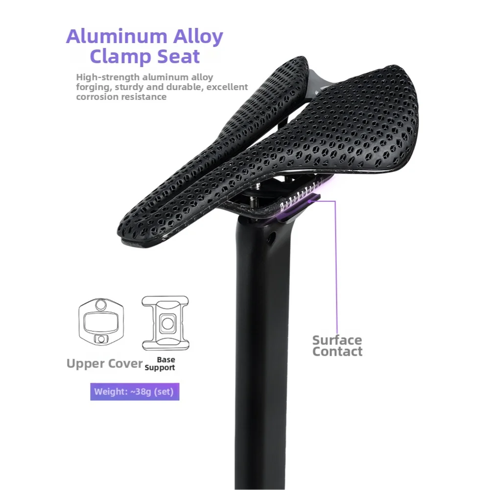 

Comfortable Bike Seat Cushion Droplet Seatpost Carbon Seatpost Seat Cushion Center 43 Millimeters Length 265mm