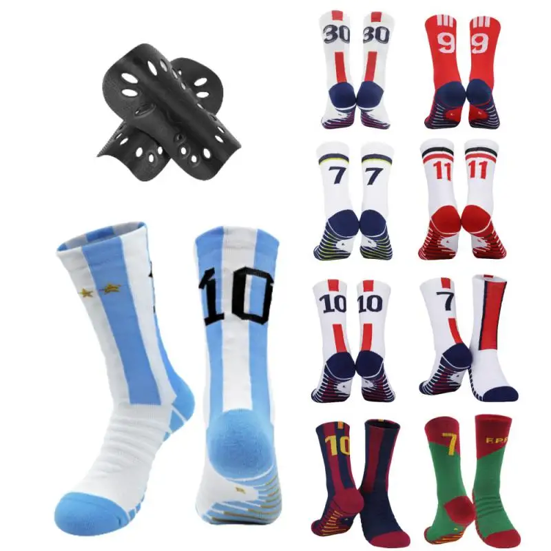 

Yellow Number 10# 7# Soccer Socks Men's Football Sports Short Socks Outdoor Running Fast-drying Breathable Non-Slip Sports Sock
