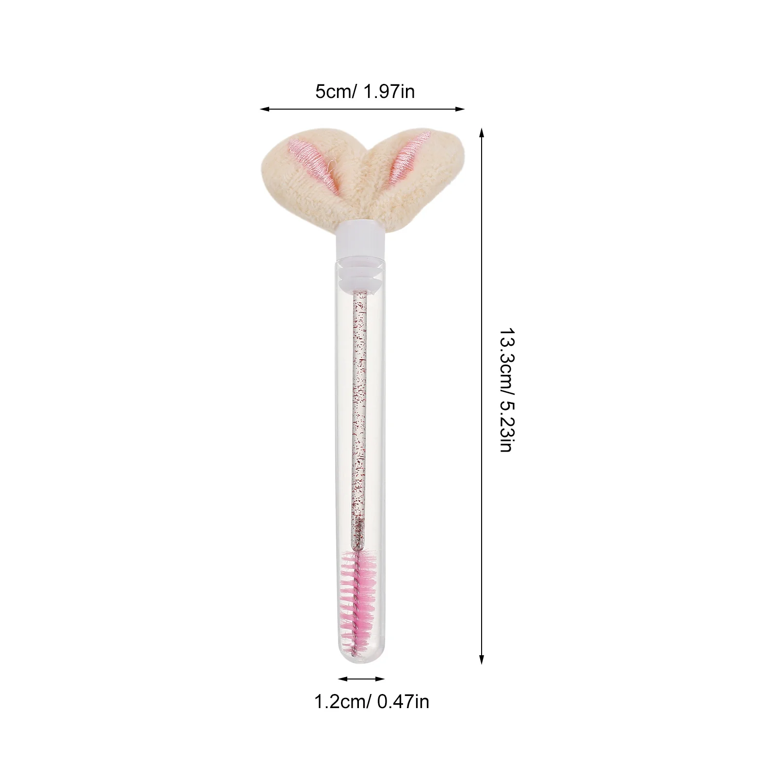 20Pcs Disposable Eyelash Brushes Crystal Lash Spoolie Wands Mascara Applicators Eyelash Extension Makeup Tools