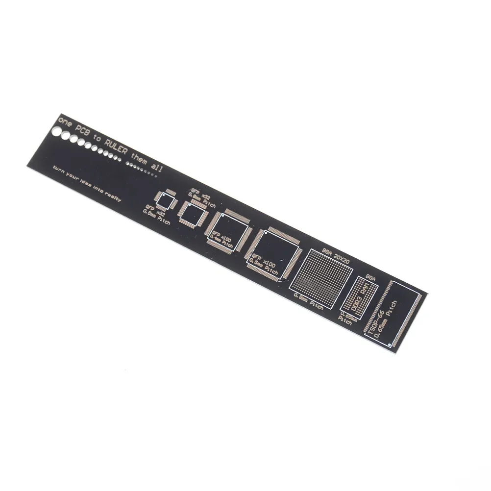 15cm Multifunctional PCB Ruler Measuring Tool Resistor Capacitor Chip IC SMD