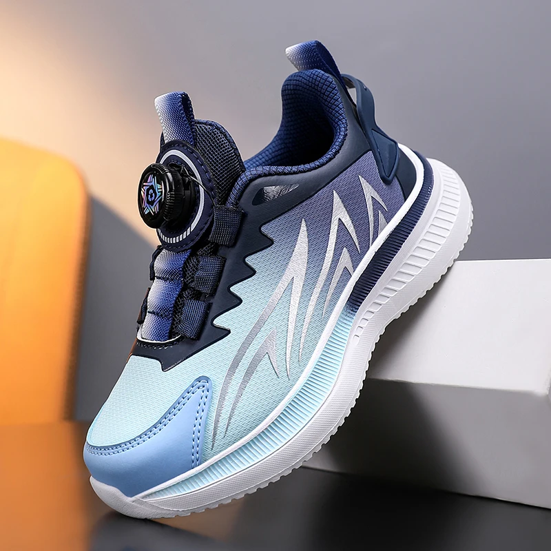 

2025 Children Sports Shoes Leather Autumn Boys Sneakers Casual Ligtweight Walking Shoes for Girls Comfortable Kids Running Shoes