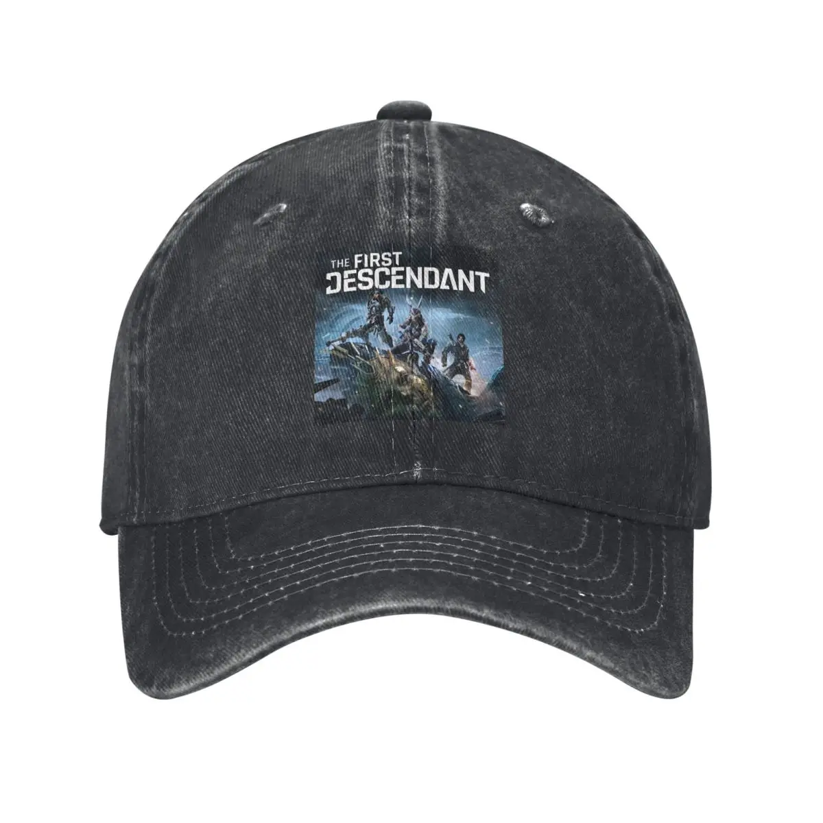 

The First Descendant, Hot Game, Harajuku Outwear demin Trucker Hat Lightweight Men's Caps Baseball Cap Men