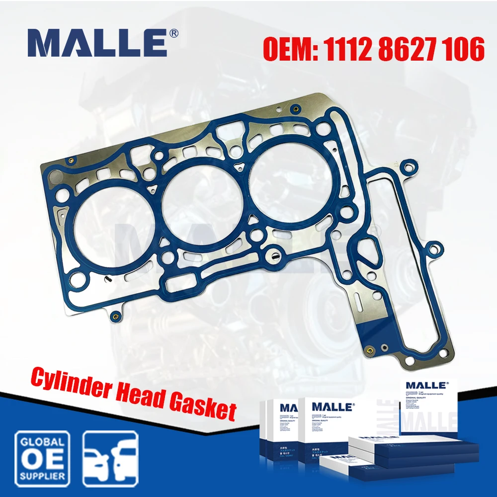 Kepala silinder mesin Gasket untuk BMW MINI Cooper Countryman B38 F45 F46 F48 F56 18i B15 Suku Cadang Mobil Aksesori Mobil 11128627106