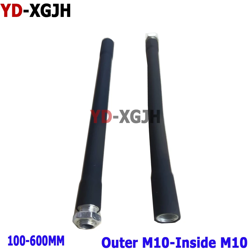 

Dia12mm Outer M10-Inside M10 gooseneck Foldable silicone led lamp Used Universal metal tube LED for 1W 3W 5W LED beads Desk lamp