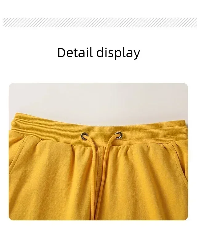 100% reine Baumwolle, hochwertige Marken-Herrenshorts, Sommermode, Pony-Stickerei, Paul, atmungsaktive Freizeithose, Strandhose, Sporthose – Detail 5