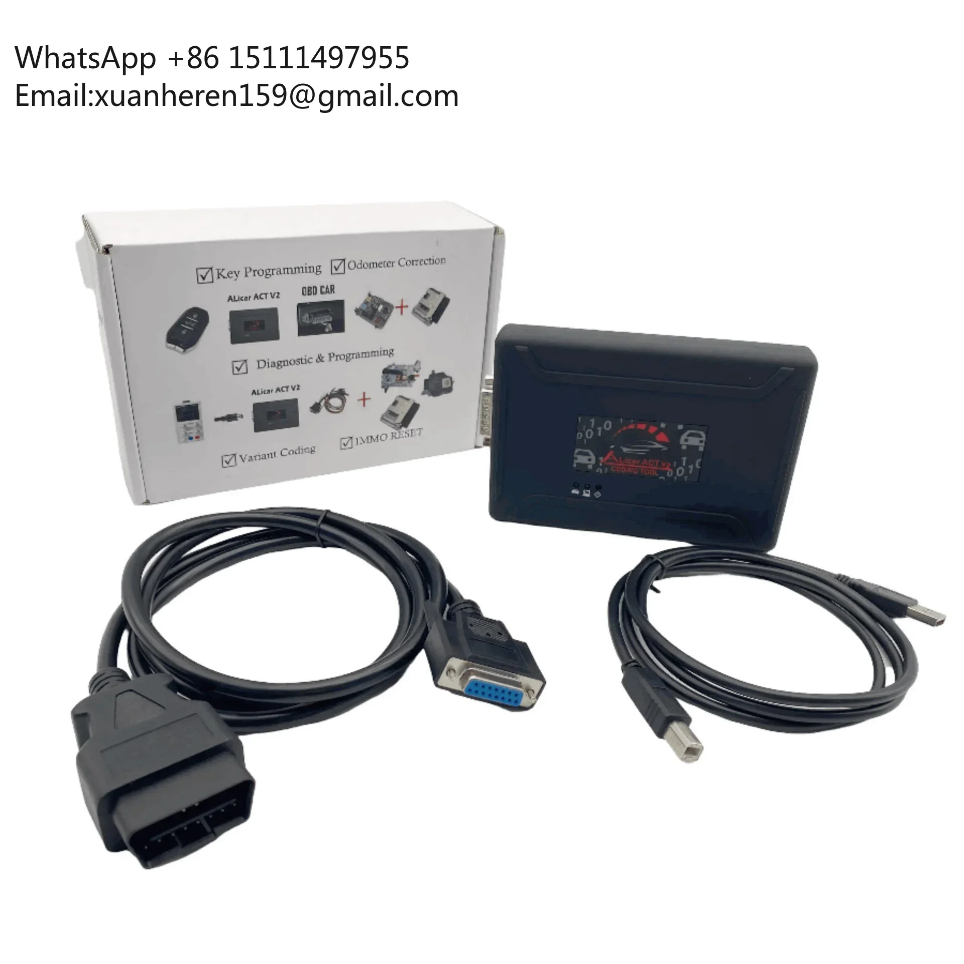 ALicar ACT V2 ECU Programming Tool for C-itroen ForP-eugeot ForT-oyota Car ECU Chip Tuning Too Auto Diagnostic Tool