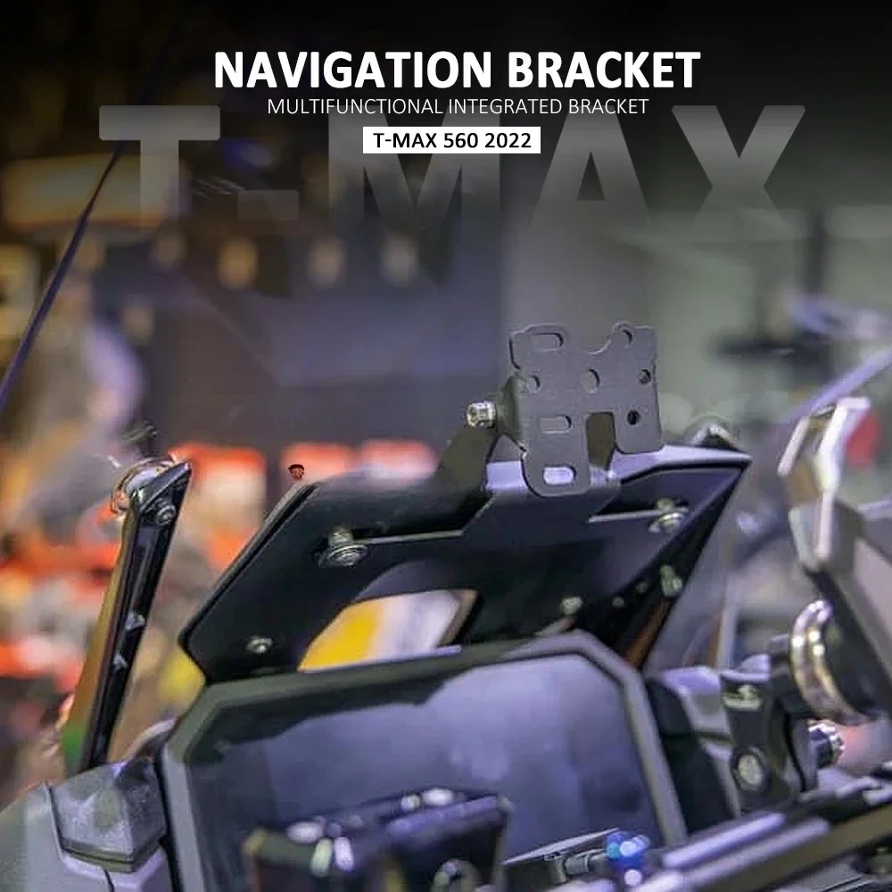 For Yamaha TMAX560 TMAX T-max 560 T-MAX560 T-MAX 560 2022 2023 New Motorcycle Stand Holder Phone Mobile Phone GPS Plate Bracket