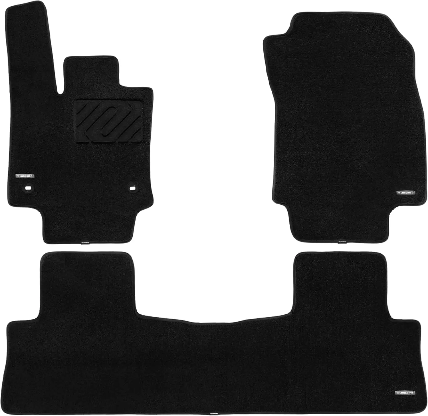 All-Weather Carpet Floor Mats for 2019 - 2025 Vehicles, 0.5-Inch Ultra-Thick, All Colors Available, Noise-Reducing and Anti-Slip