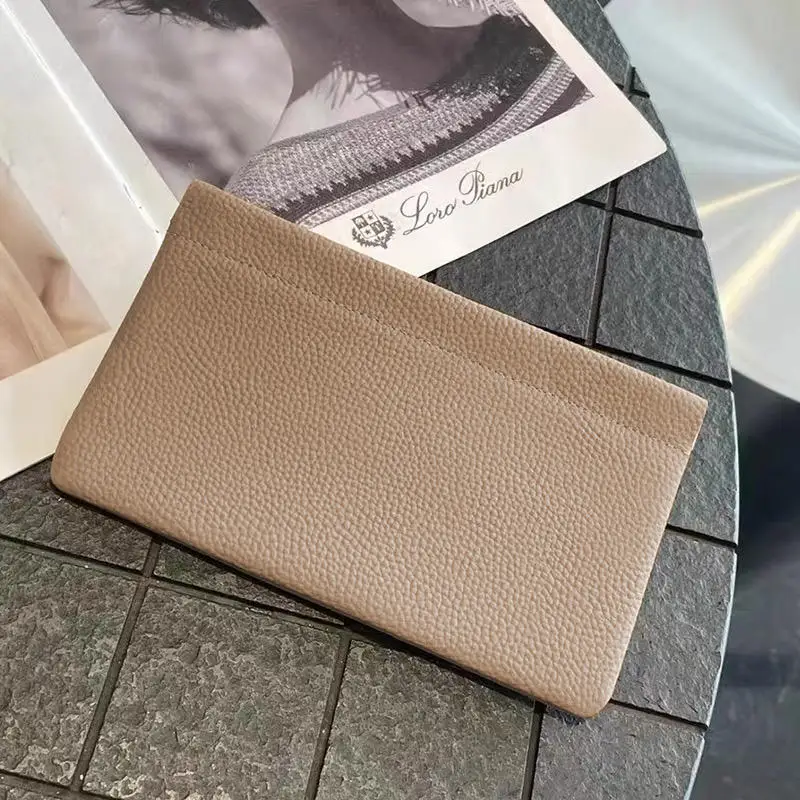 

Exquisite Hand-held Bag Cosmetic Bag Mobile Phone Bag Self-closing Large Capacity Simple Long Wallet Woman wallet