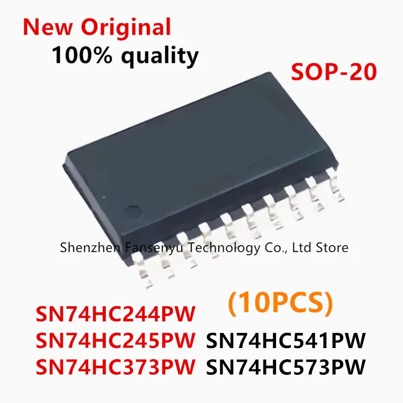(10piece)100% New SN74HC244PW HC244 SN74HC245PW HC245 SN74HC373PW HC373 SN74HC541PW HC541 SN74HC573PW HC573 TSSOP20