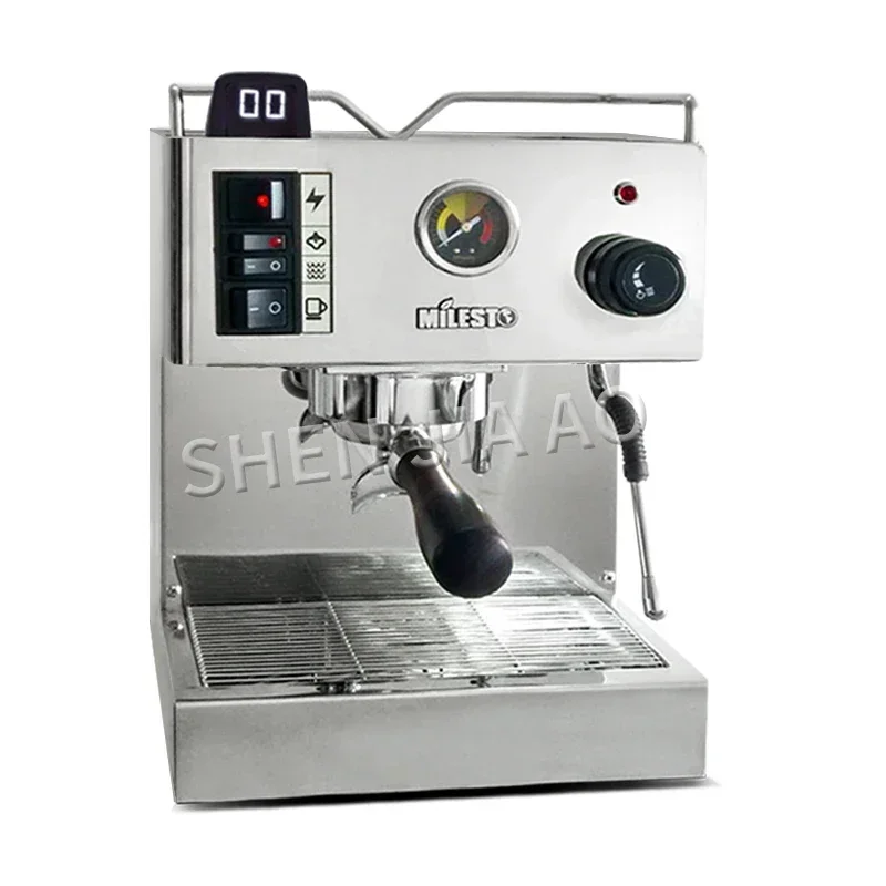 New Upgrade EM-18 Italian Semi-automatic Coffee Machine Espresso Coffee Machine Coffee Maker with Professional Pump 9Bar  220V