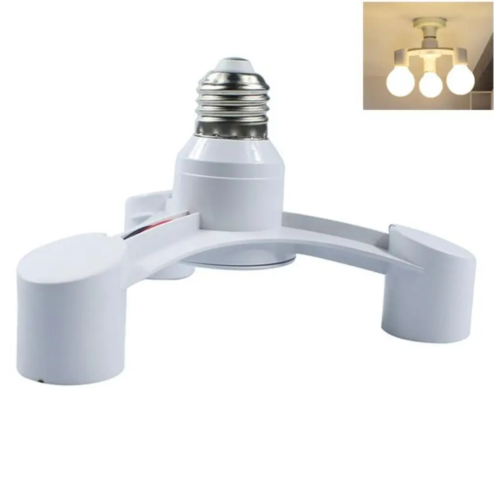 2 in 1/3 in 1/4 in 1/5 in 1/6 in 1 Base Converter Splitter Lamp  Bulb Adapter Holder LED Bulb Holder Lamp Base