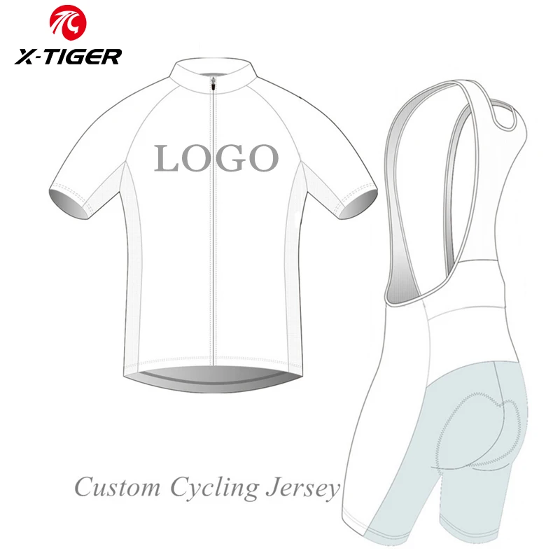 X-TIGER Customized Cycling Set Summer Winter Cycling Jerseys Custom Outdoor Sports Cycling Gloves Arm Warmers Equipment Custom