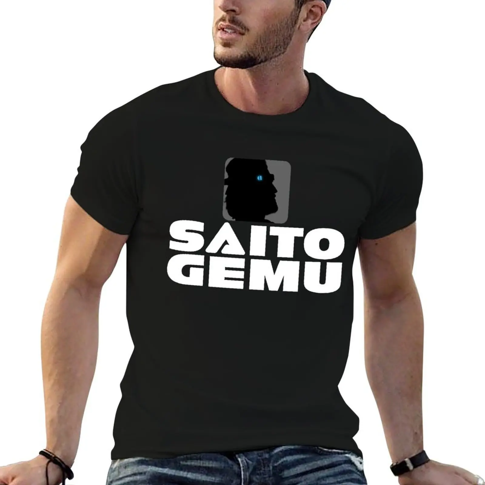 

Saito Gemu T-Shirt g man t shirts for men t shirt for man 100 percent cotton T-Shirt
