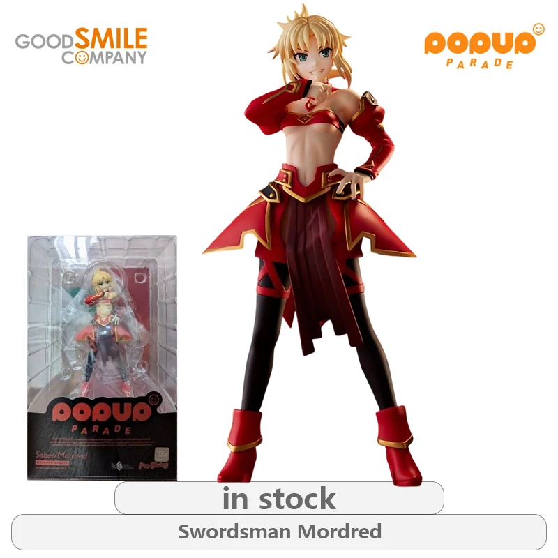 GSC Original POP UP PARADE Fate/Grand Order Series Swordsman Mordred Anime Not Movable Figure Statue Model Toys Gifts Fo Boys