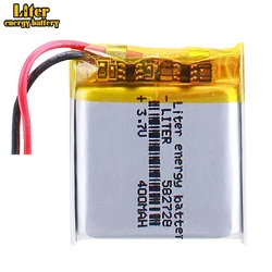 582728 3.7V 400mAh Rechargeable Li-Polymer Li-ion Battery For Q50 G700S K92 G36 Y3 Children's Smart Watches MP3 582828 602828