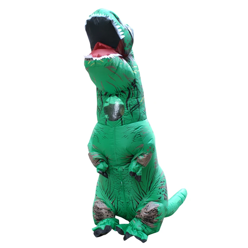 Halloween funny costume, Tyrannosaurus rex dinosaur inflatable costume, adult props costume, dinosaur clothes view 6