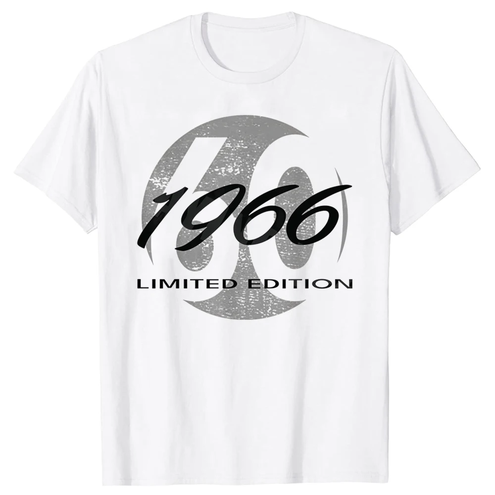 60. Geburtstag Mann Frau 60 Jahre 1966 Lustiges Geschenk T-Shirt Geboren 1966 Neuheit T-Shirt Damen Herren Persönlichkeit Top Geburtstagsgeschenk – Detail 2