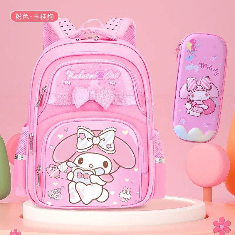 Sanrio Kulomi New Large Capacity Bag Children's Female Cartoon Anime Melody Backpack