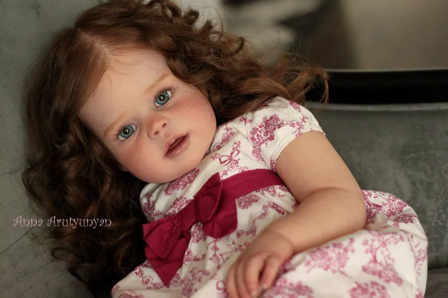 

Эксклюзивная кукла-реборн DLS Katie Marie, уже окрашенная, 28 дюймов, реалистичная кукла-младенец