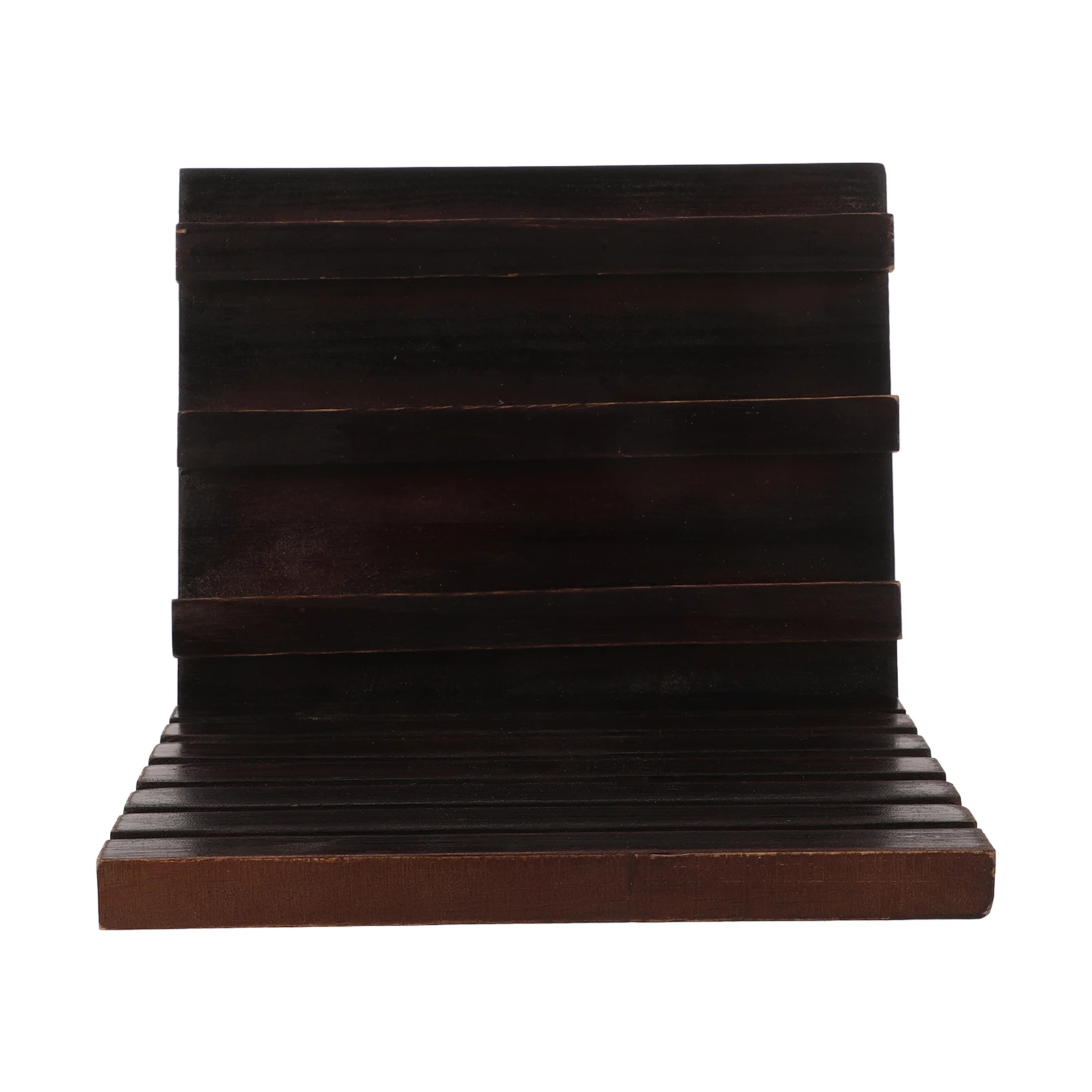 

Wooden Display Stand Coin Case Showcase Challenge Coins Shelves Holder Counter Sorter Holders for Collectors Army Rack