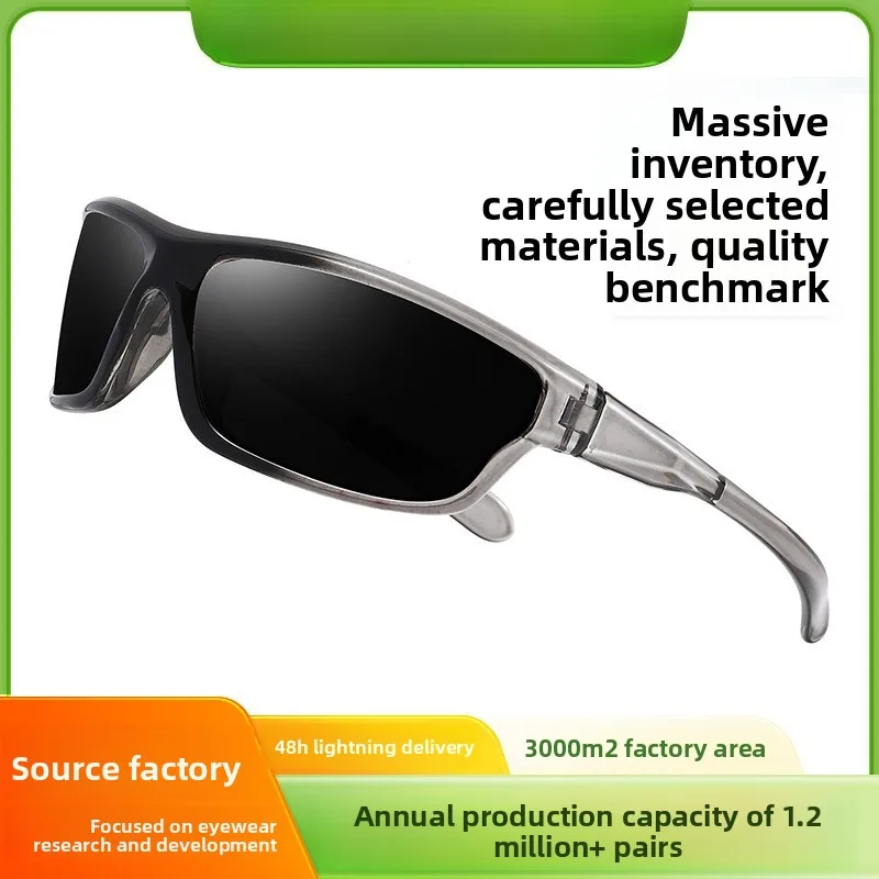 

High-Quality New Best-Selling Outdoor Sports Polarized Sunglasses UV Protection Scratch-Resistant for Cycling Fishing Driving