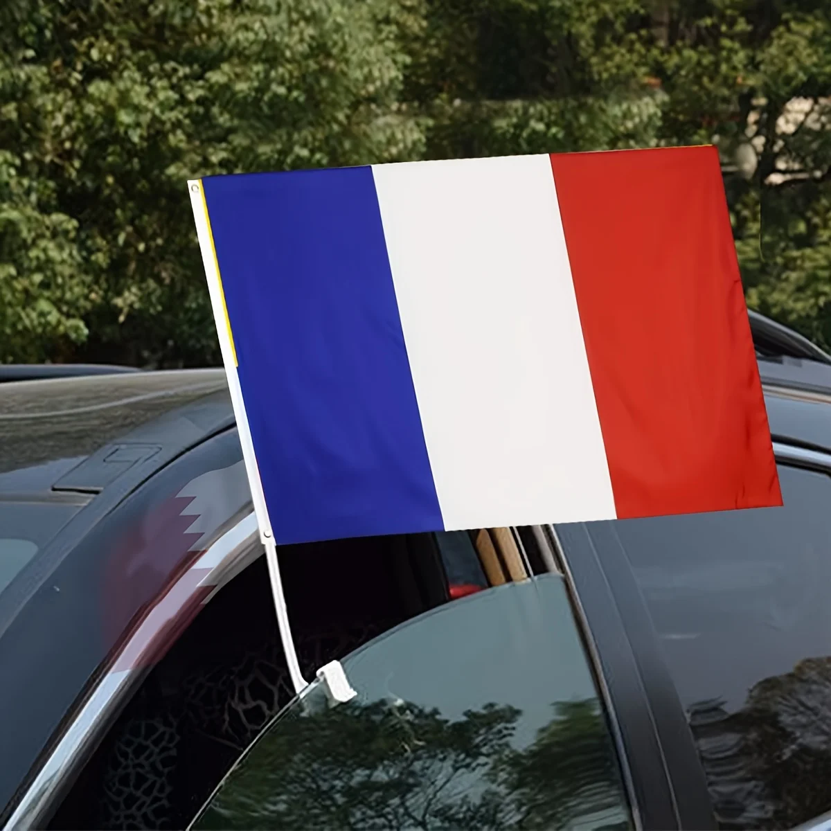 غطاء غطاء غطاء السيارة الفرنسي الوطني (راية غطاء العلم الإسباني)، علم سيارة فرنسا الوطني، غطاء غطاء مرآة السيارة، ملحقات الديكور #6