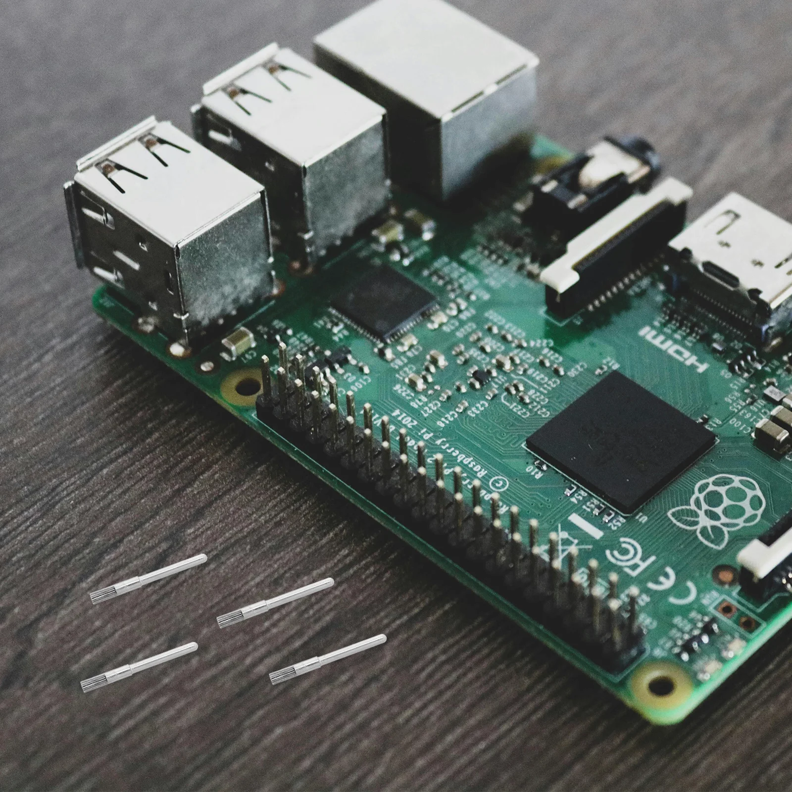 

100Pcs Copper Pin Terminals Nickel-Plated High Frequency Signal Transmission Compact Design for Electrode Wires Device