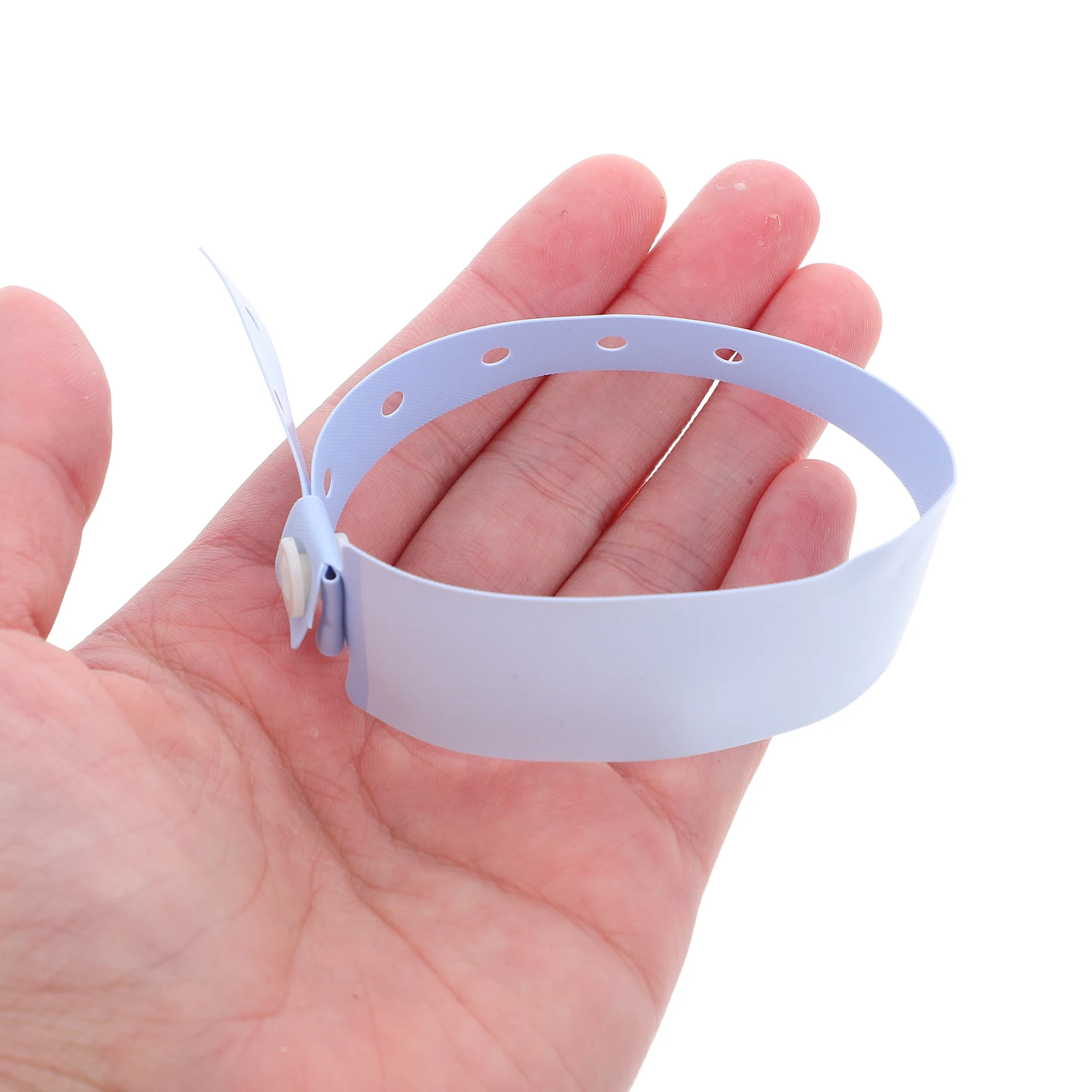 100 Uds pulsera de identidad pulseras de identificación médica hospitalaria para adultos ancianos bandas de identificación de pacientes impermeables desechables