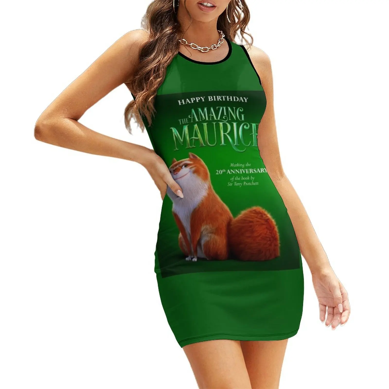 

Happy Birthday The Amazing Cat Sleeveless Sundress summer dresses ladies 2025 summer dress daily