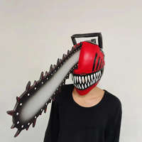 Electric Saw Masks Halloween Chainsaw Head Cover Terrifying Latex Mask Electric Motor Saw Cosplay Costume Props Monsters Cos