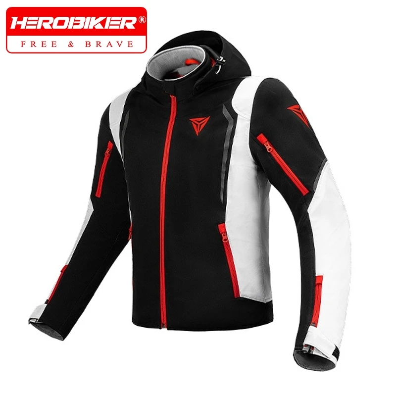 Chaqueta de motocicleta para hombre, traje de carreras de protección de carretera, protección CE, a prueba de viento, transpirable, Equipo de Motocicleta, Verano