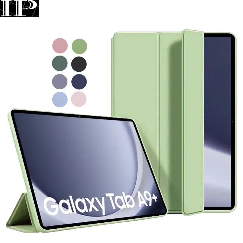 

For Funda Samsung Galaxy Tab A9 Plus Case 2023 11 inch Flip Stand Magnetic Soft TPU Back for Galaxy Tab А9 Plus + Tablet Case