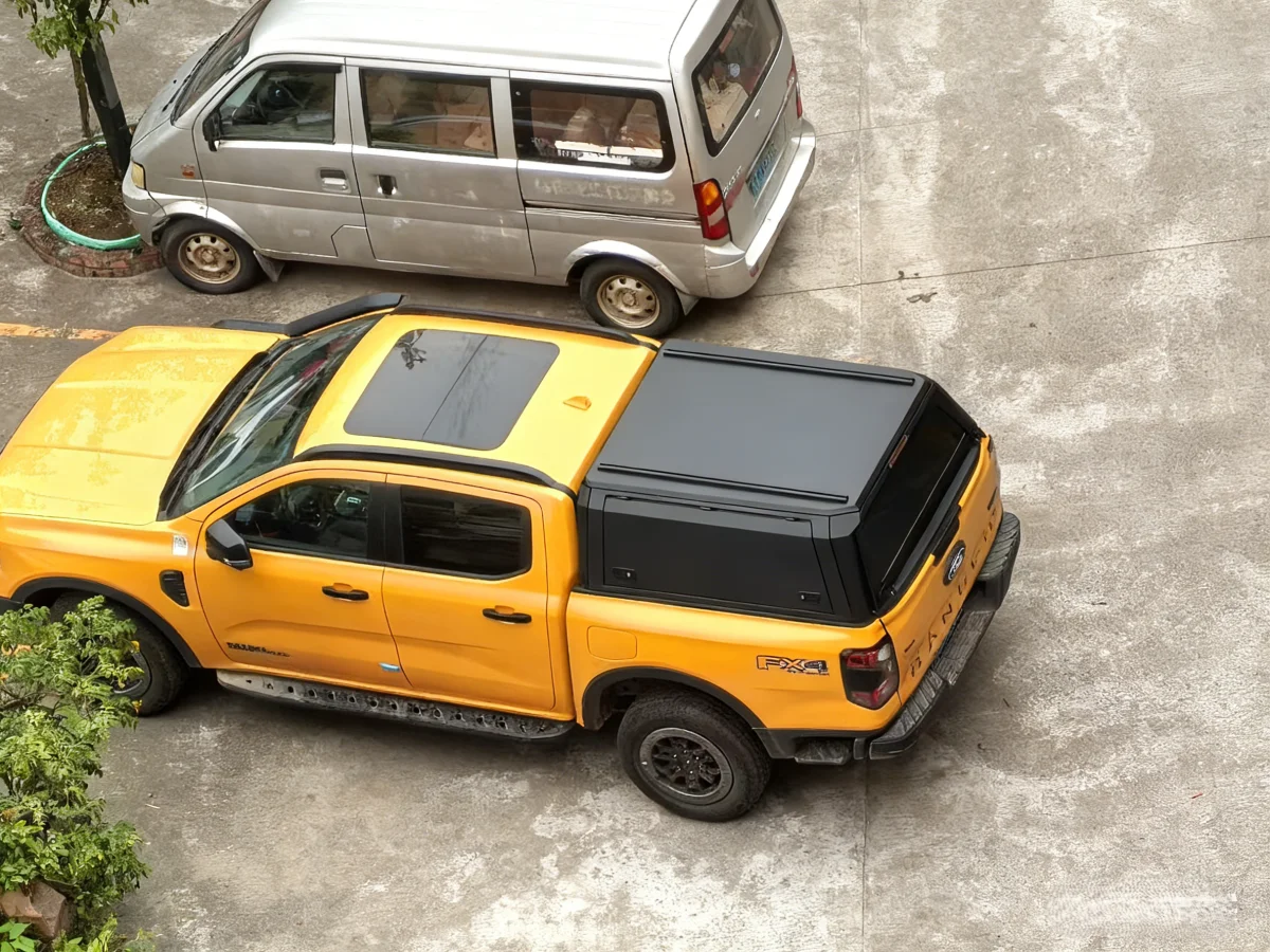 

Factory OEM Aluminum Pickup Accessories Waterproof Truck Toppers Truck Bed Caps Hardtop - Roller Canopy for FORD RANGER