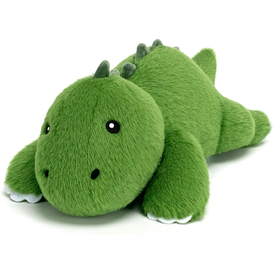 

Weighted Dinosaur Plush Toy 9.8 Inch Soft T-Rex Pillow for Adults Cozy Comfort Stress Relief Christmas Birthday Gift 0.8 Lb Lig