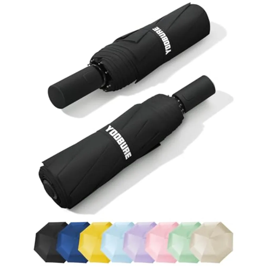 

Automatic Travel Umbrellas for Rain - Portable and Compact Umbrella for Backpack, Car, UV Umbrellas for Sun Protection, Windpro