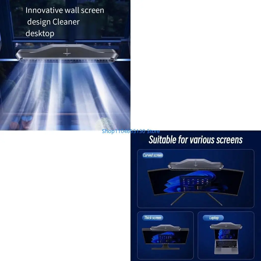 

Мониторирует клип на вентиляторе USB -вентилятор на вентиляторе вентилятора компьютера.