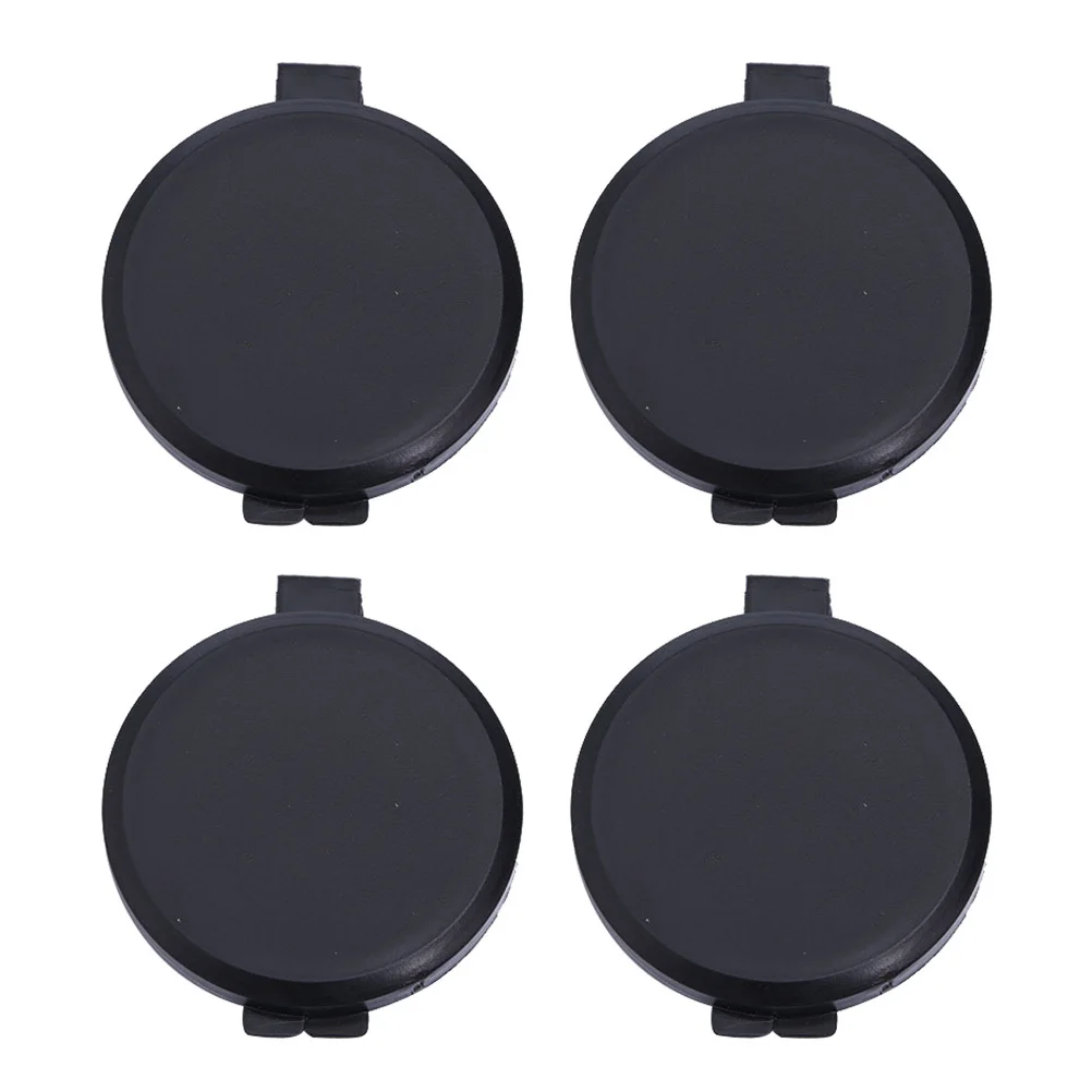 4Pcs Fingerprint Ink Pad Black Portable Compact Thumbprint Ink Mat for Identification Notary Stamp Security Privacy Protection