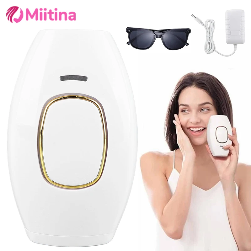

Body Bikini IPL 500,000 Flash Depilator Pulses Permanent Laser Epilator Painless for Women Hair Removal Home Use Tools Hot Sales